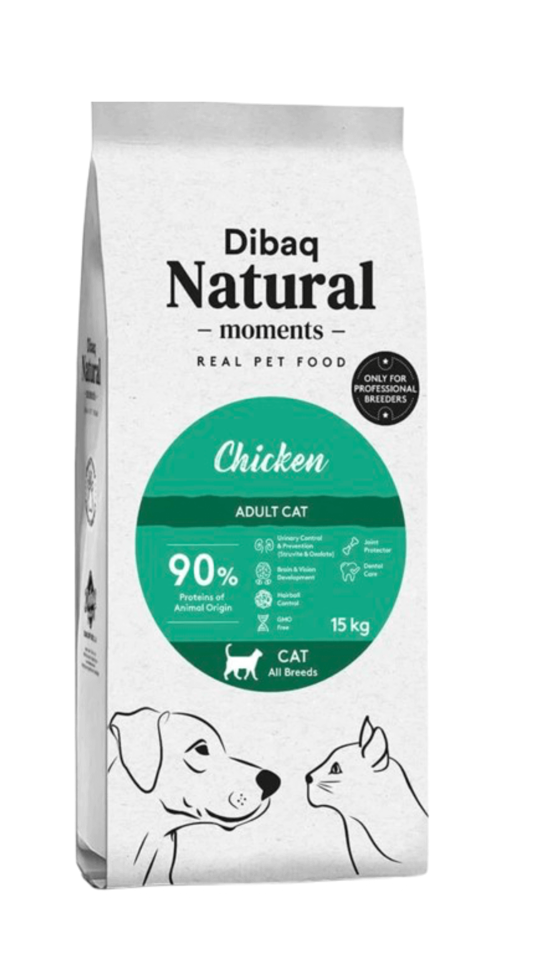 Dibaq (PRO LINIJA - BREEDER) Kačių maistas su vištiena