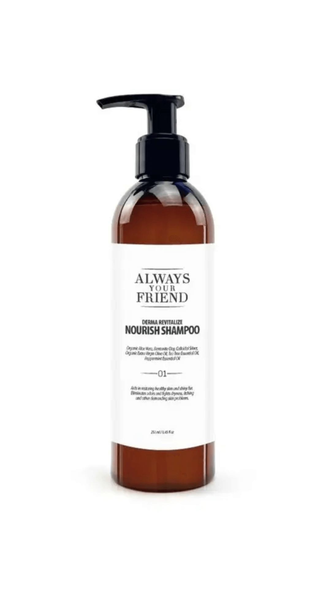 ALWAYS YOUR FRIEND Nourish Shampoo Derma Revitalize Line/Gydomasis šampūnas