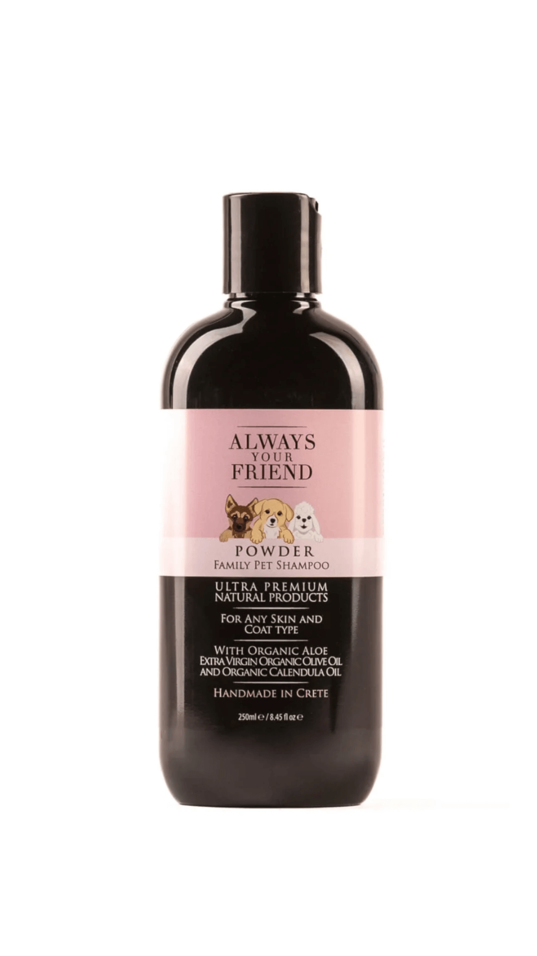 ALWAYS YOUR FRIEND Family Pet Shampoo.