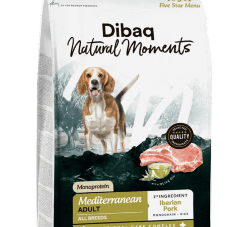 NAUJIENA! Dibaq Natural Moments sausas maistas šunims su Iberijos kiauliena