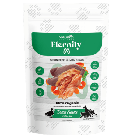 NAUJIENA! Magros Eternity ekologiškas antienos padažas šunims ir katėms